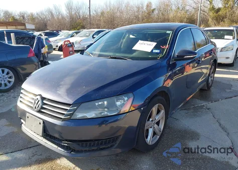 2012 Volkswagen Passat 2.5L Se from USA, damaged, VIN 1VWBP7A30CC025230